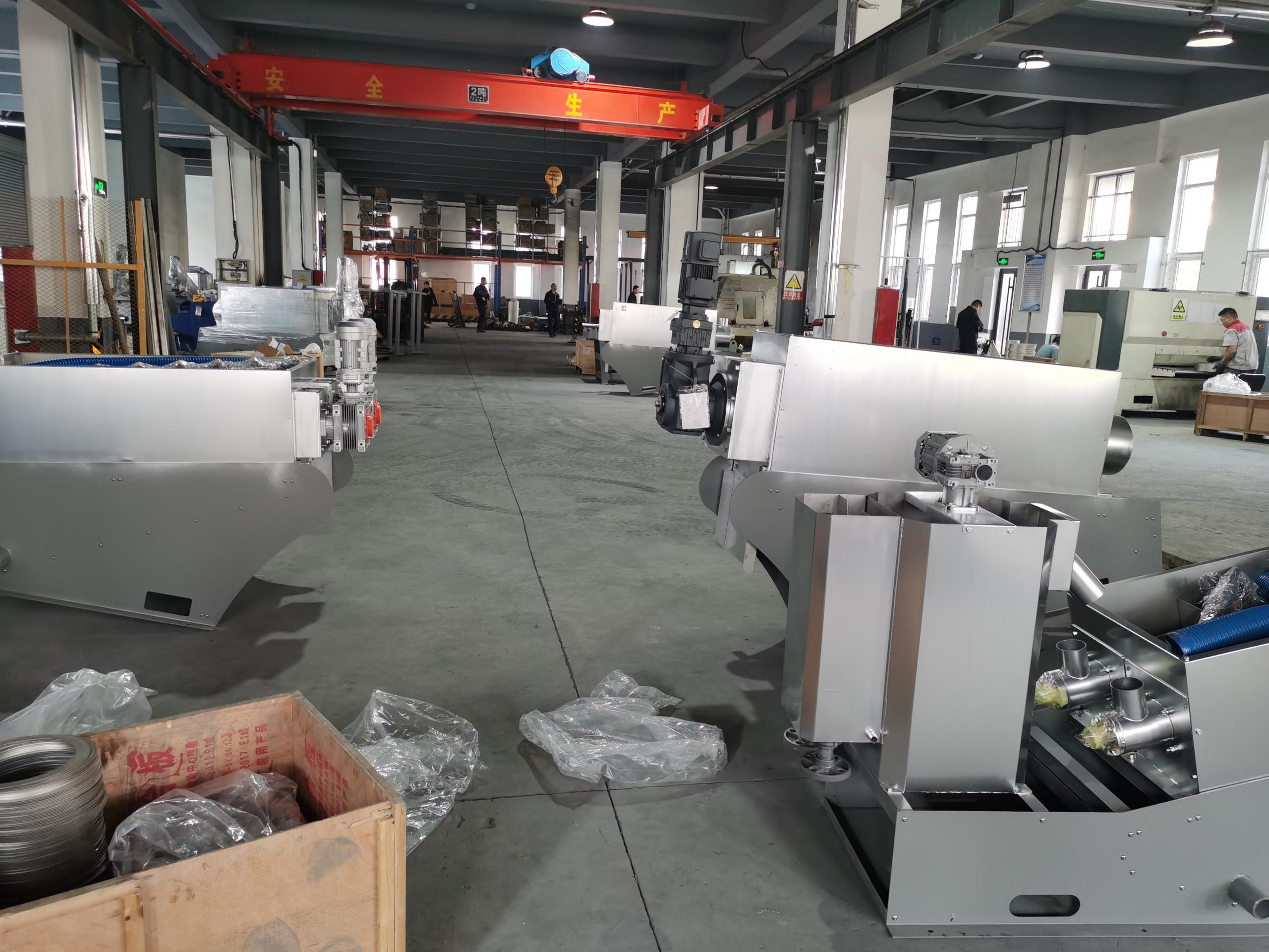湖南6000方污水廠配多大型號的疊螺機(jī)？